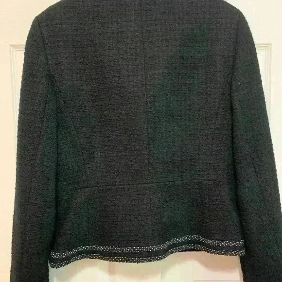 Ann Taylor blazer, fitted, peplum, Old Money, Clueless Preppy, Size 6 - Picture 3 of 6